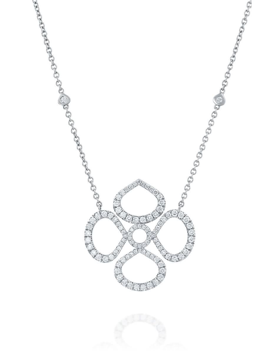 שרשרת פרח ויולטו - 33 מ"מ - Image 5