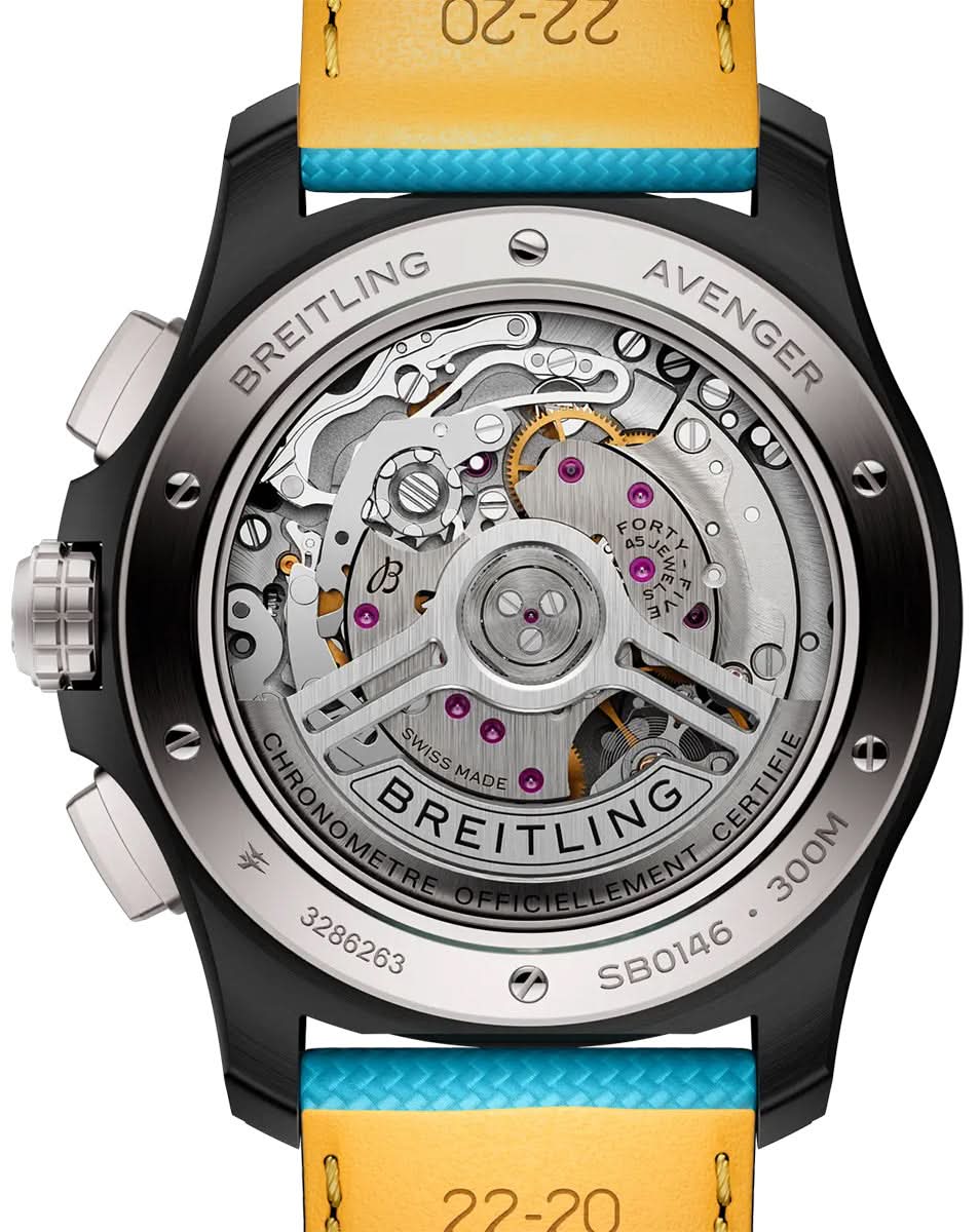 BREITLING Avenger B01 Chronograph 42 Night Mission Watch - Image 4