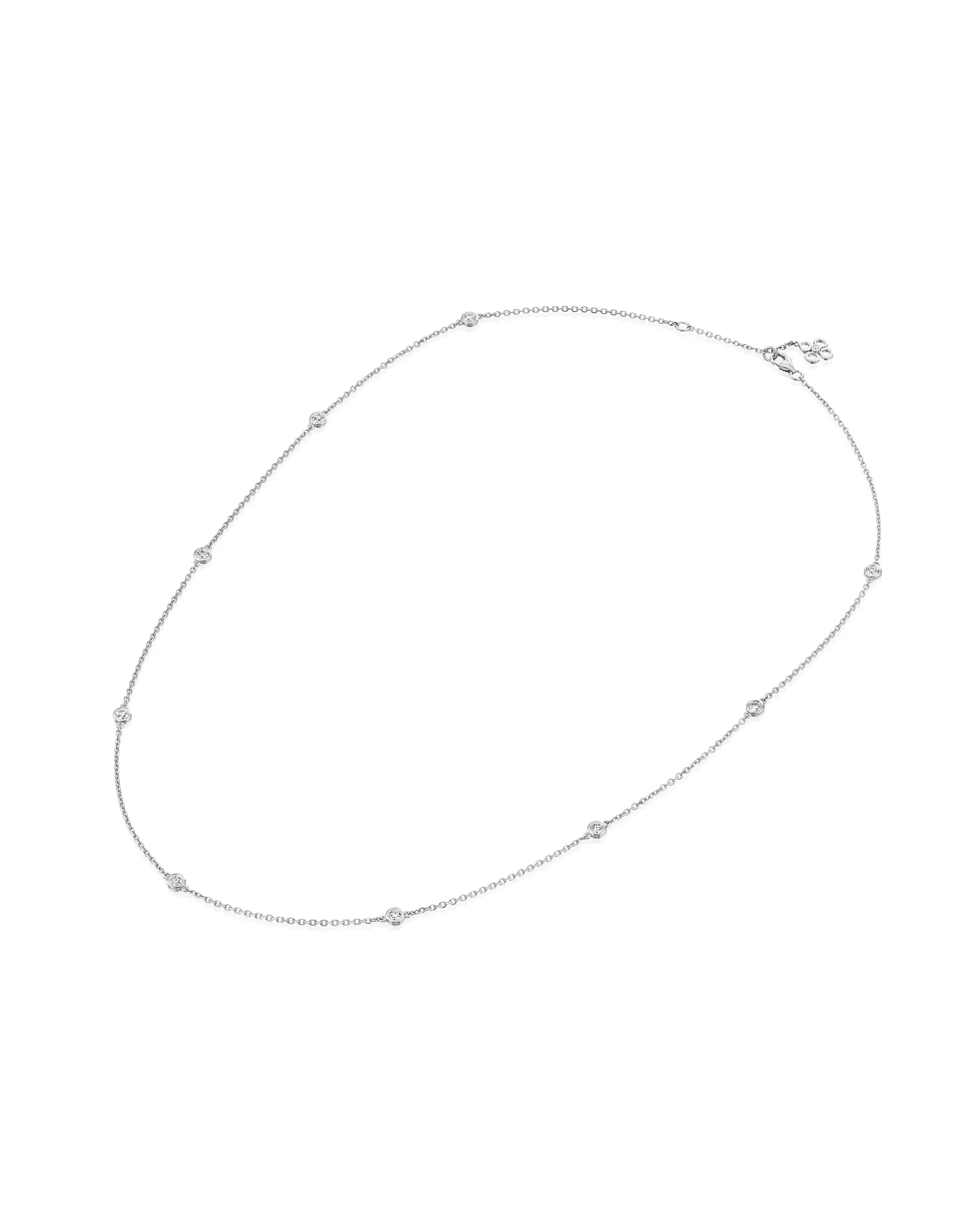 שרשרת DIAMOND STREAMS 7 יהלומים - Image 6