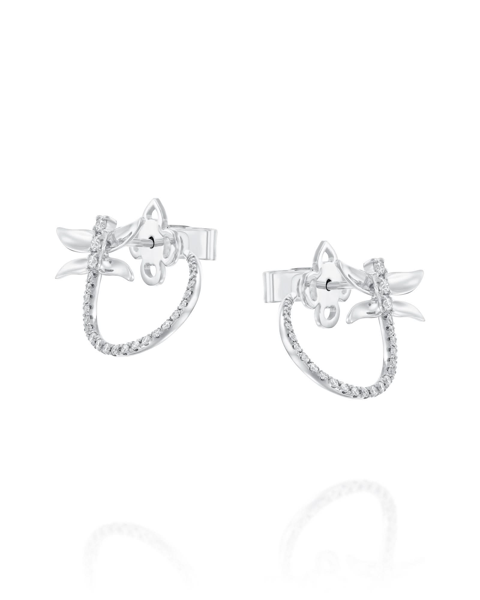 עגילי שפירית פתוחים - Image 4