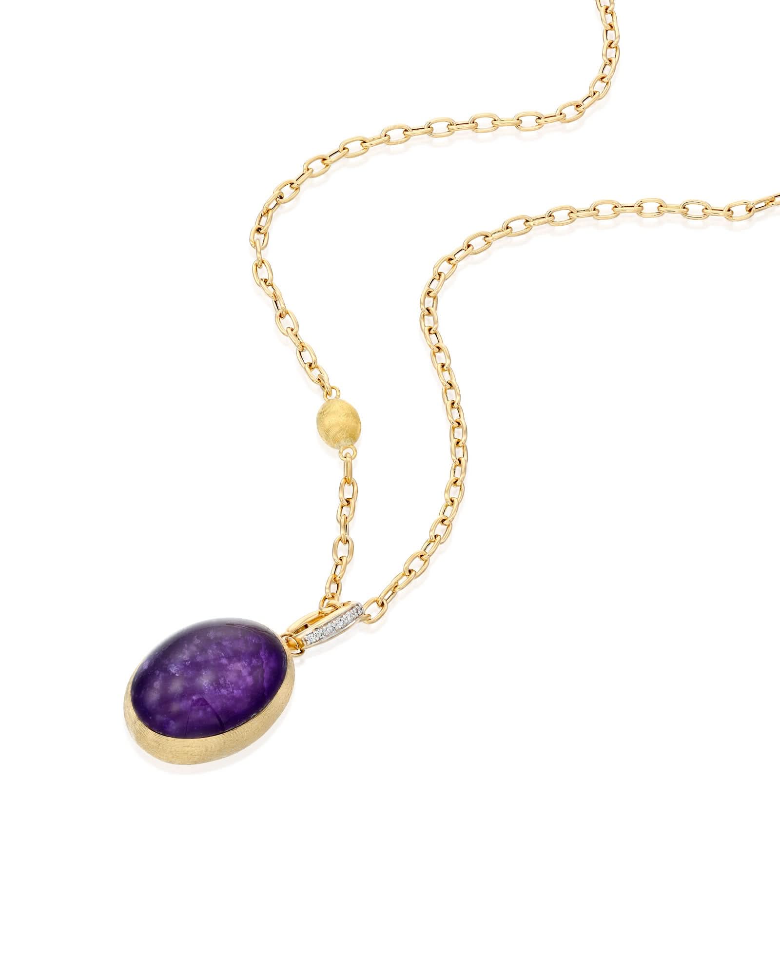 תליון Nanis Boules אבן לפידוליט - LARGE - Image 3