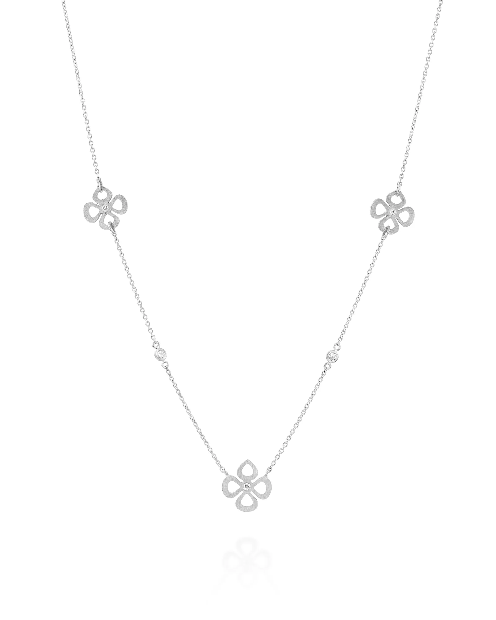 שרשרת מיס ויולטו 3 פרחים - Image 3