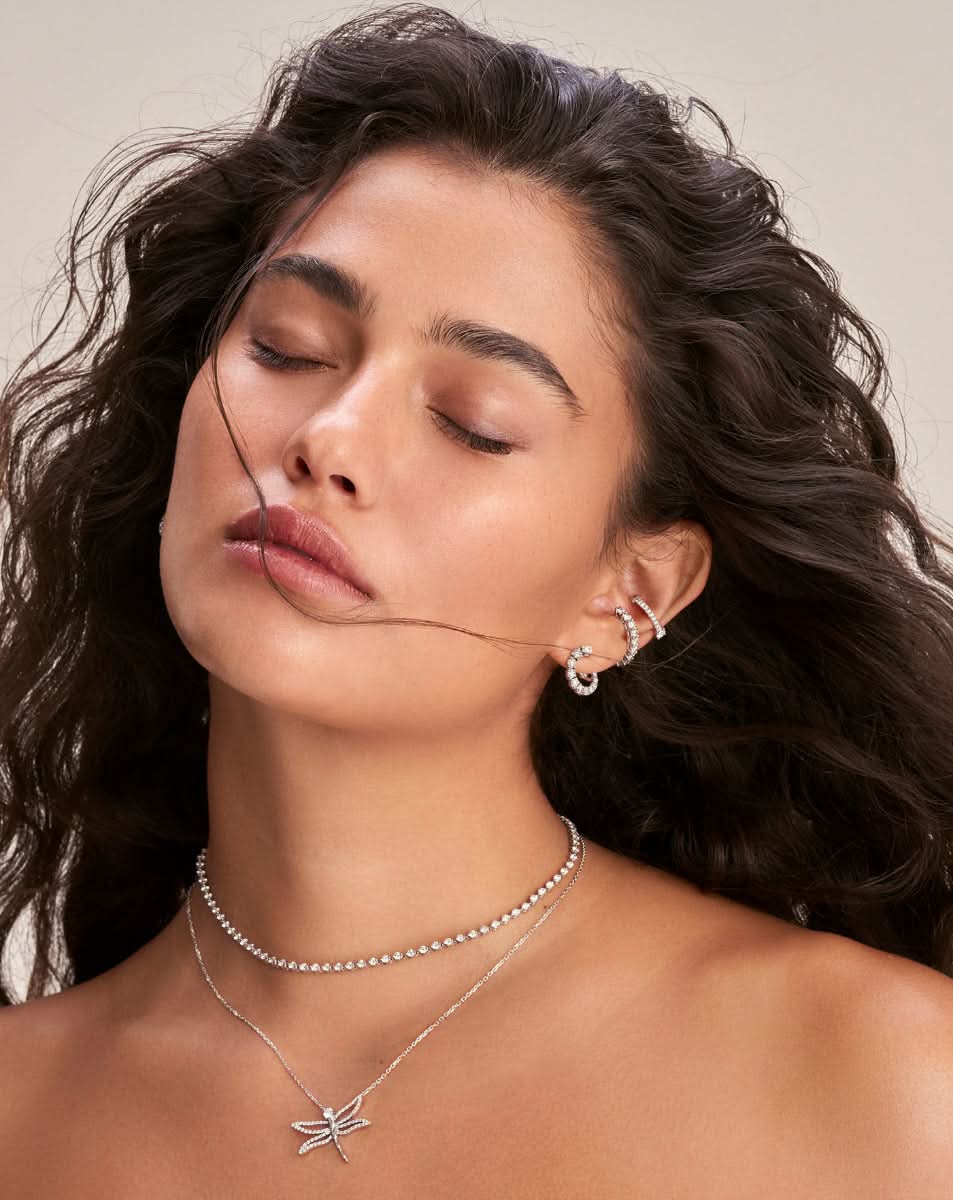 עגילי חישוק פתוחים - Image 6