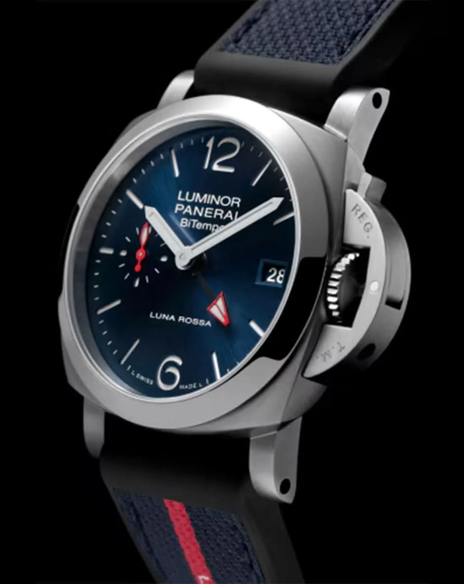 Panerai Luminor Quaranta BiTempo Luna Rossa Watch- 40mm - Image 3