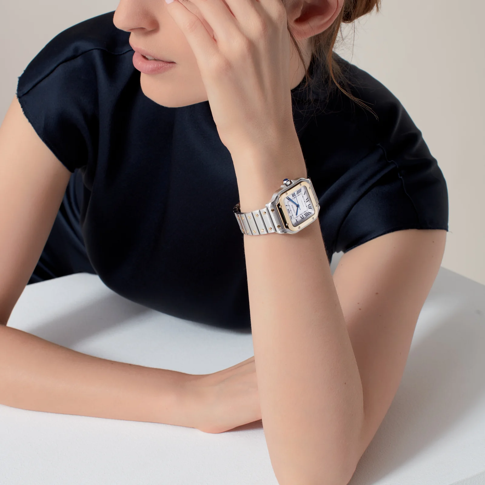 Santos de Cartier watch Medium Model - Image 8