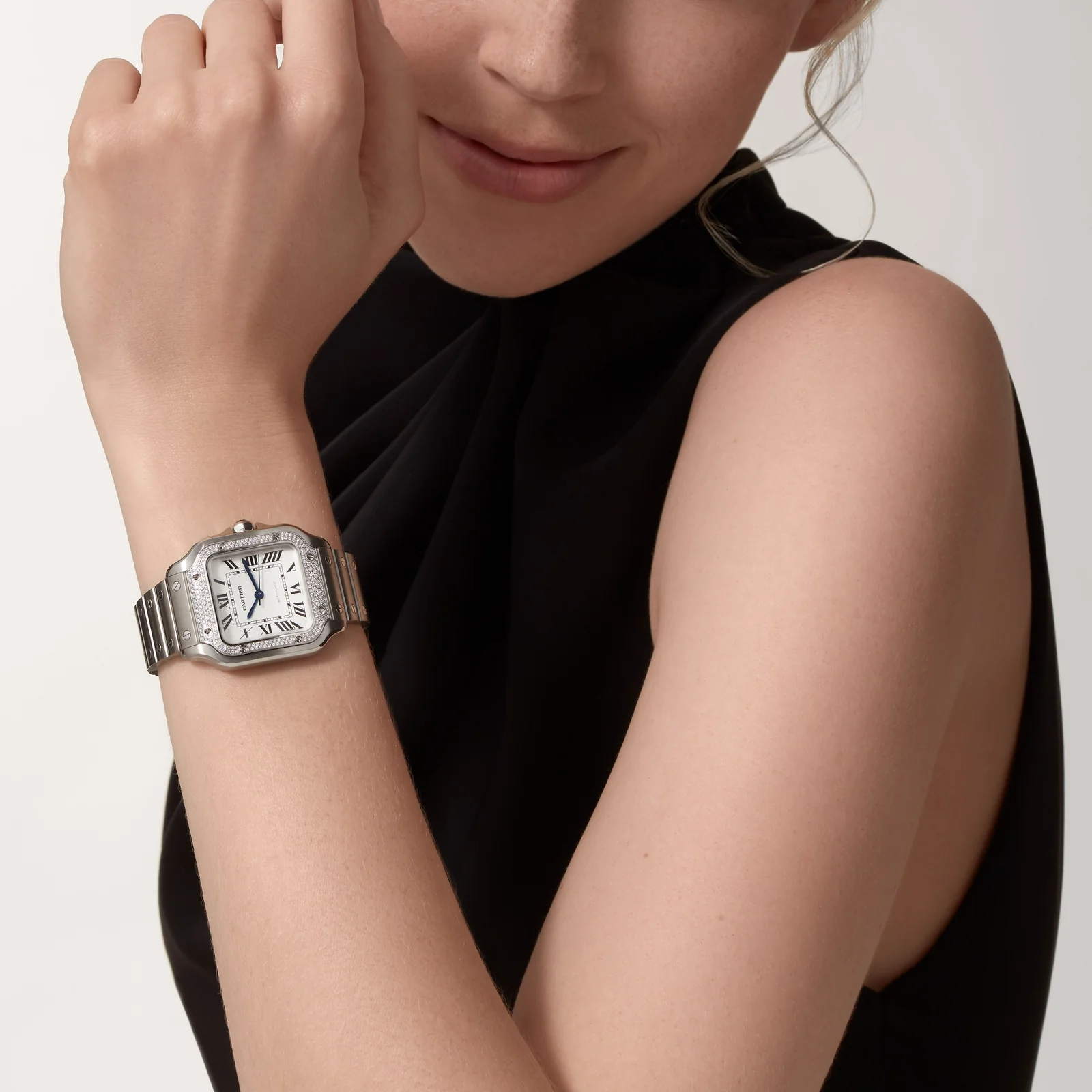 Santos de Cartier watch Medium Model - Image 10