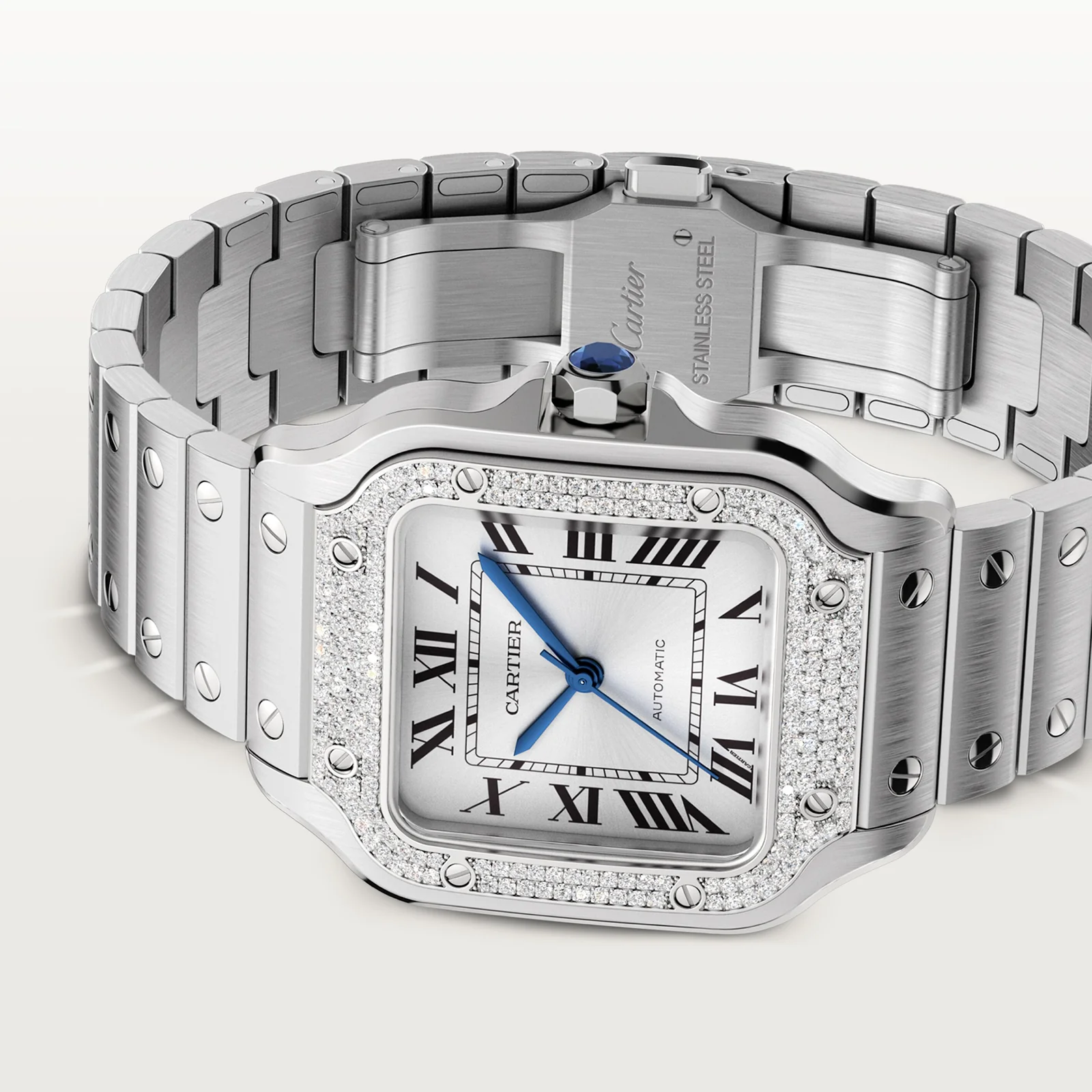 Santos de Cartier watch Medium Model - Image 5