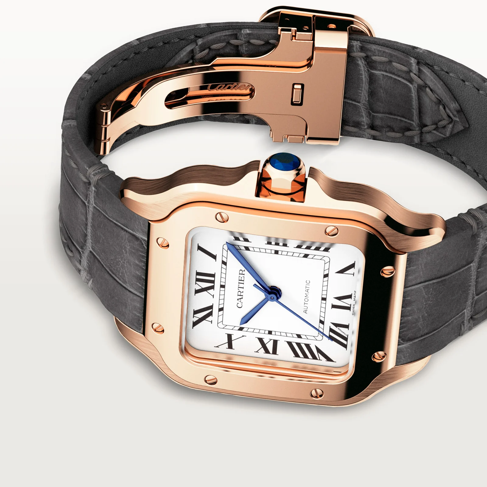 Santos de Cartier watch Medium Model - Image 4