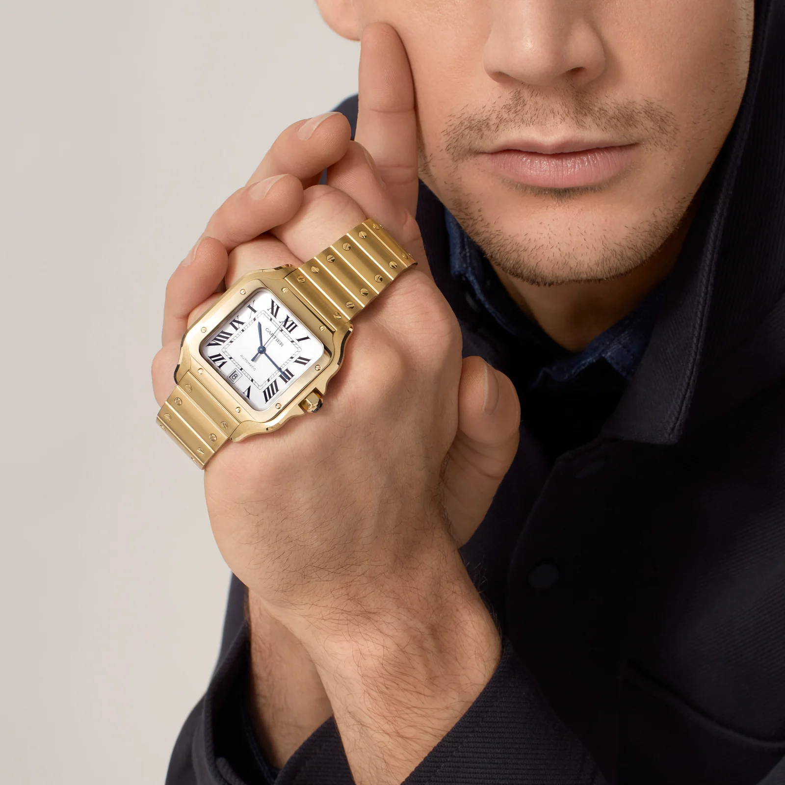 Santos de Cartier watch Large Model - Image 9