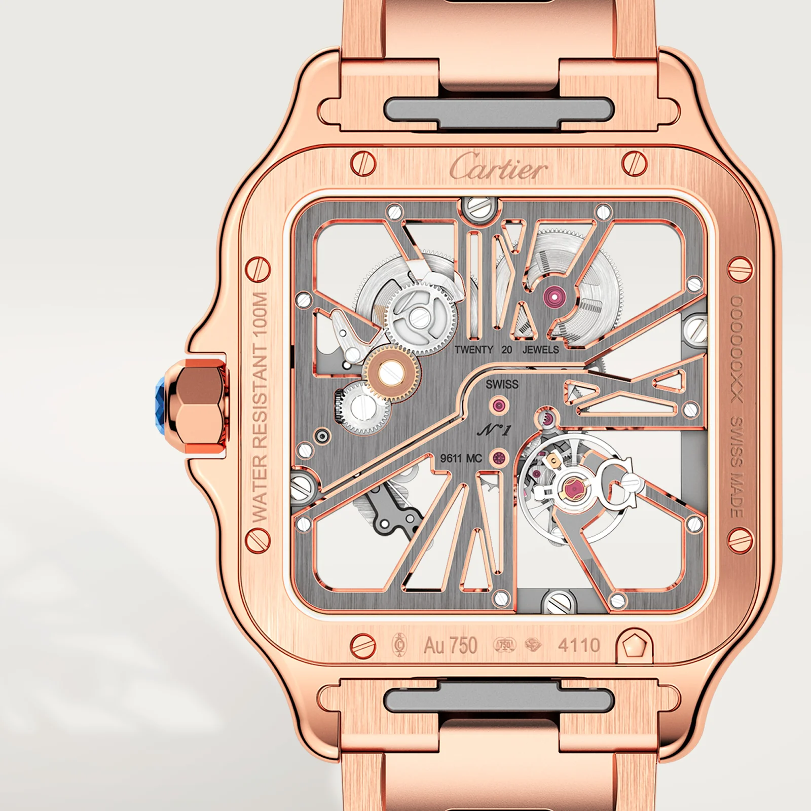 Santos de Cartier watch Large Model - Image 3
