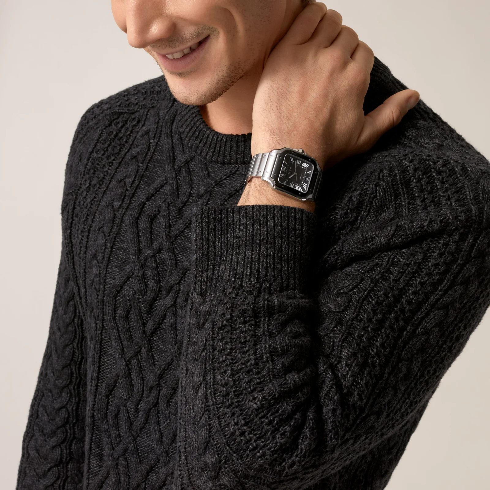 Santos de Cartier watch Large Model - Image 9