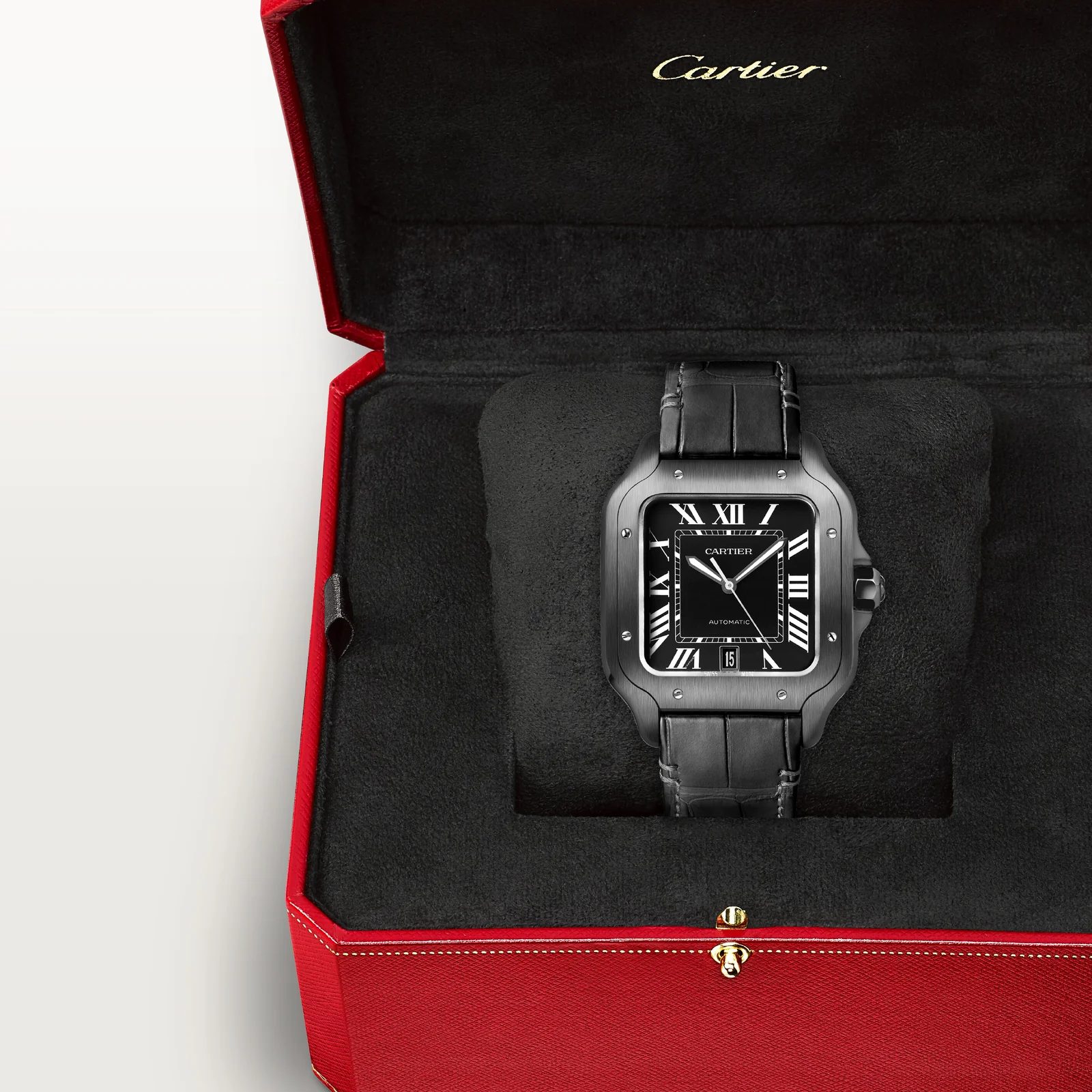 Santos de Cartier watch Large Model - Image 10