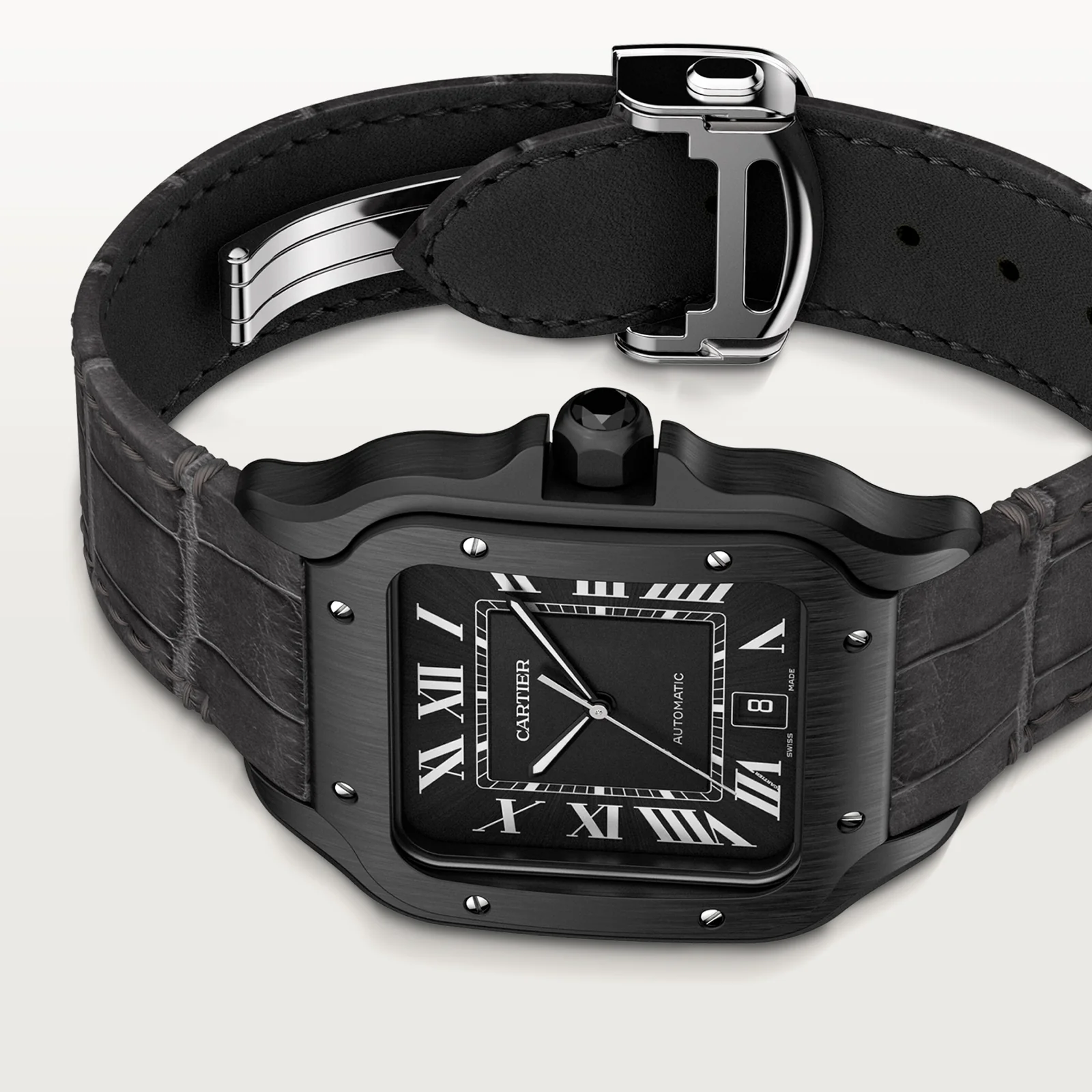 Santos de Cartier watch Large Model - Image 8