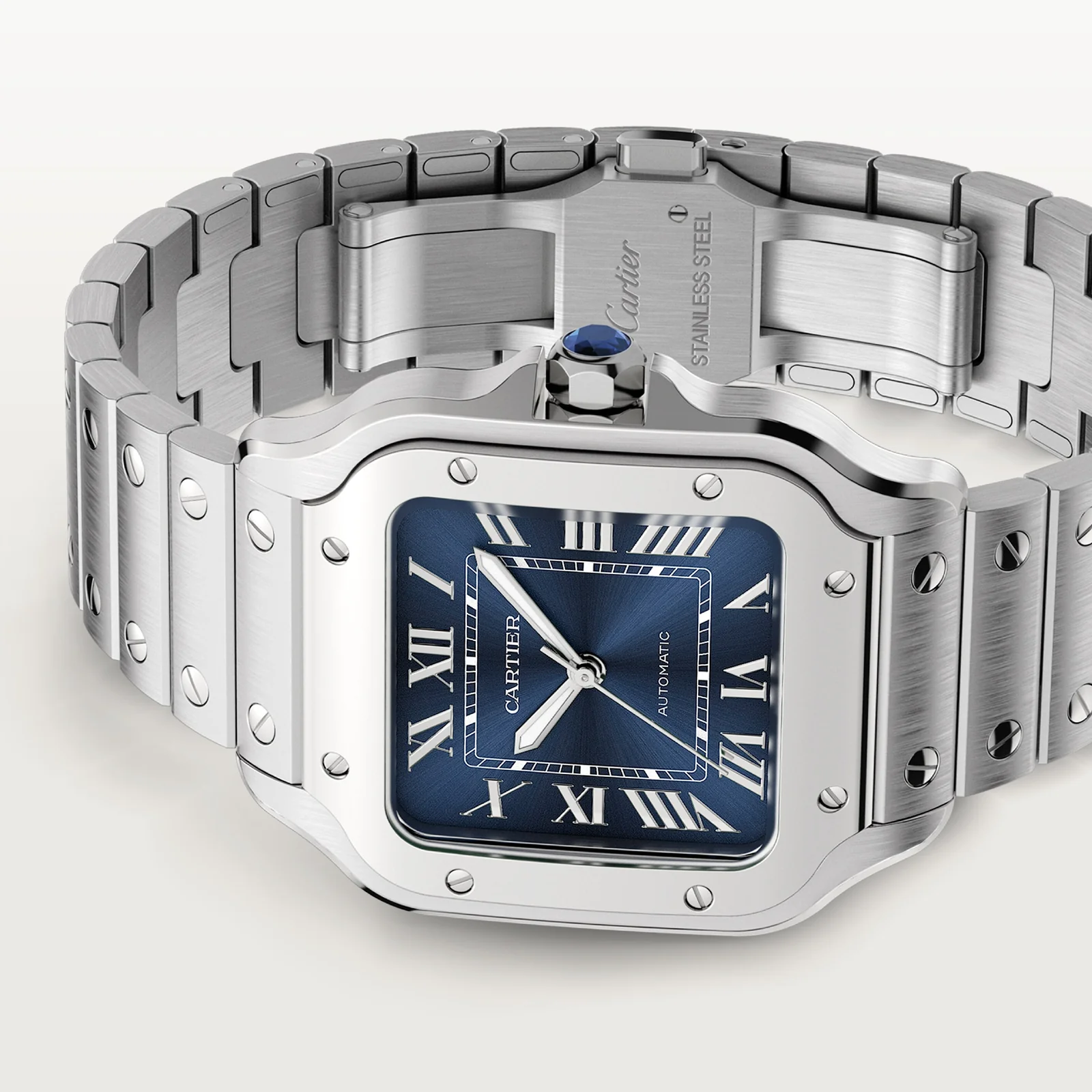 Santos de Cartier watch Medium Model - Image 6