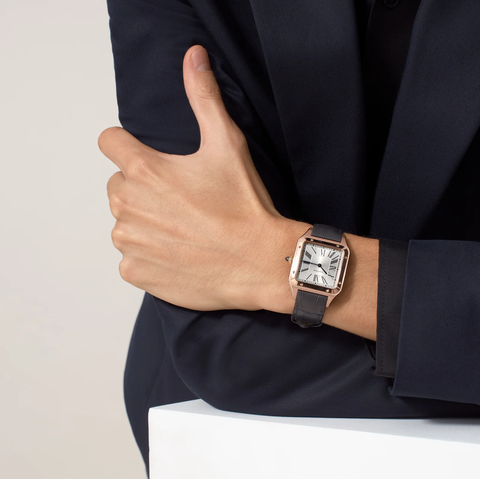 Santos-Dumont de Cartier watch Large Model - Image 10