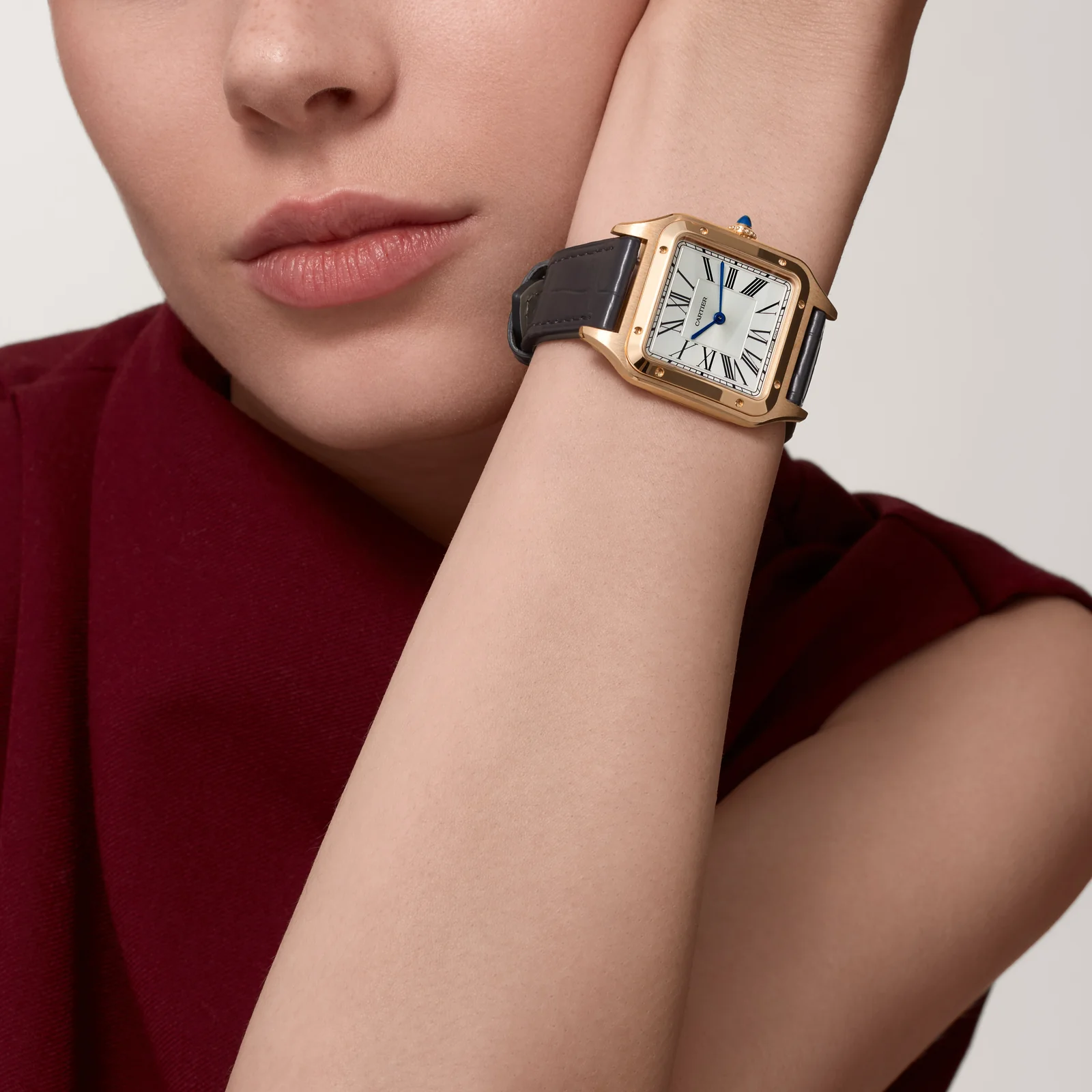 Santos-Dumont de Cartier watch Large Model - Image 11