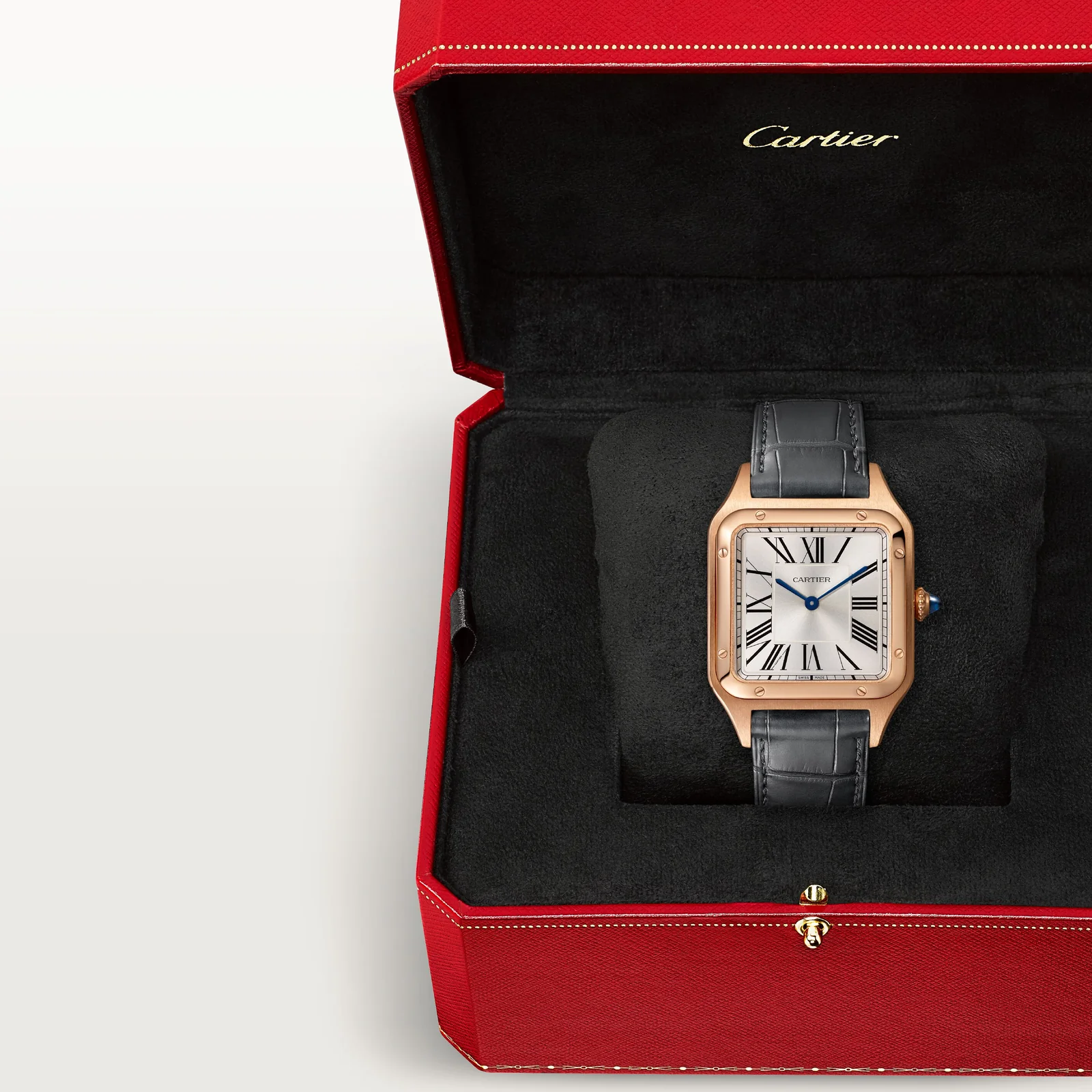 Santos-Dumont de Cartier watch Large Model - Image 8