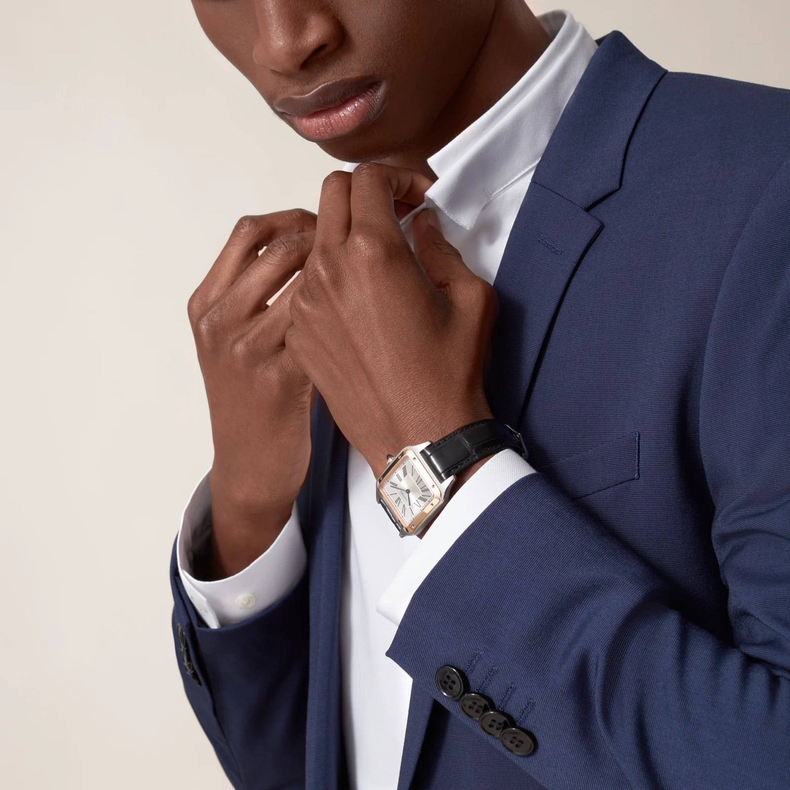 Santos-Dumont de Cartier watch Large Model - Image 11