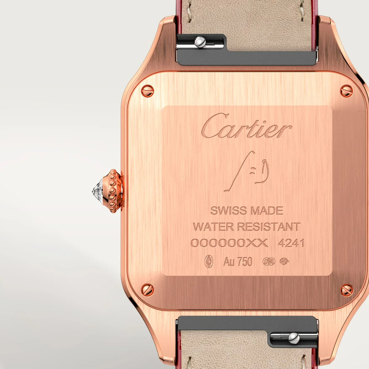 Santos-Dumont de Cartier watch Large Model - Image 7