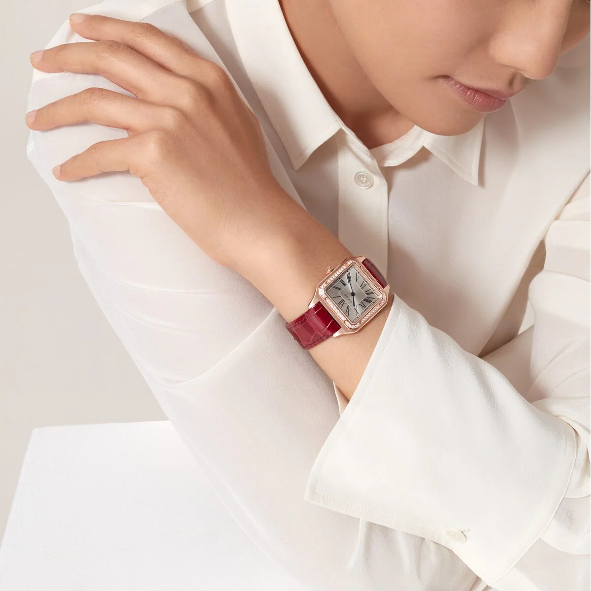 Santos-Dumont de Cartier watch Large Model - Image 9