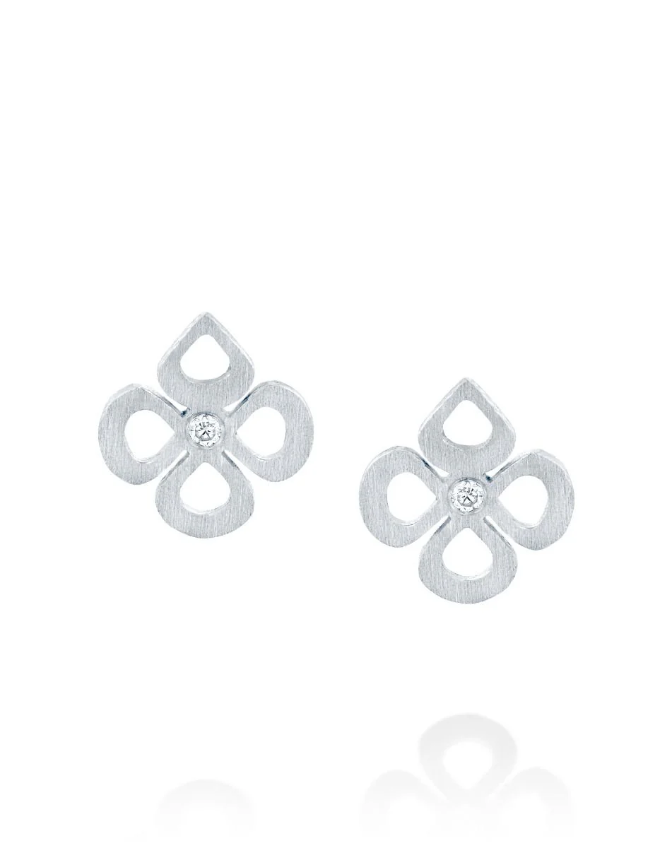 עגילי סטאדס מיס ויולטו S - Image 3