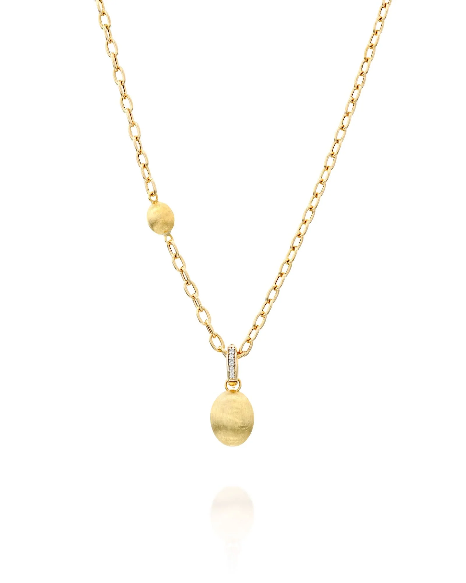 תליון Nanis Boules זהב צהוב - SMALL - Image 2