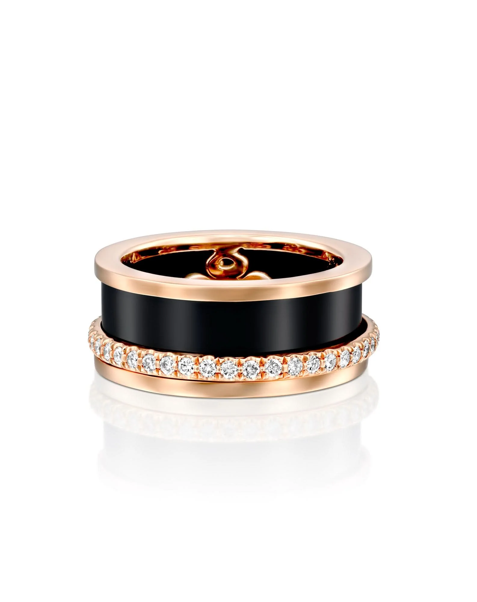 טבעת ויולטו משובצת יהלומים - Image 2